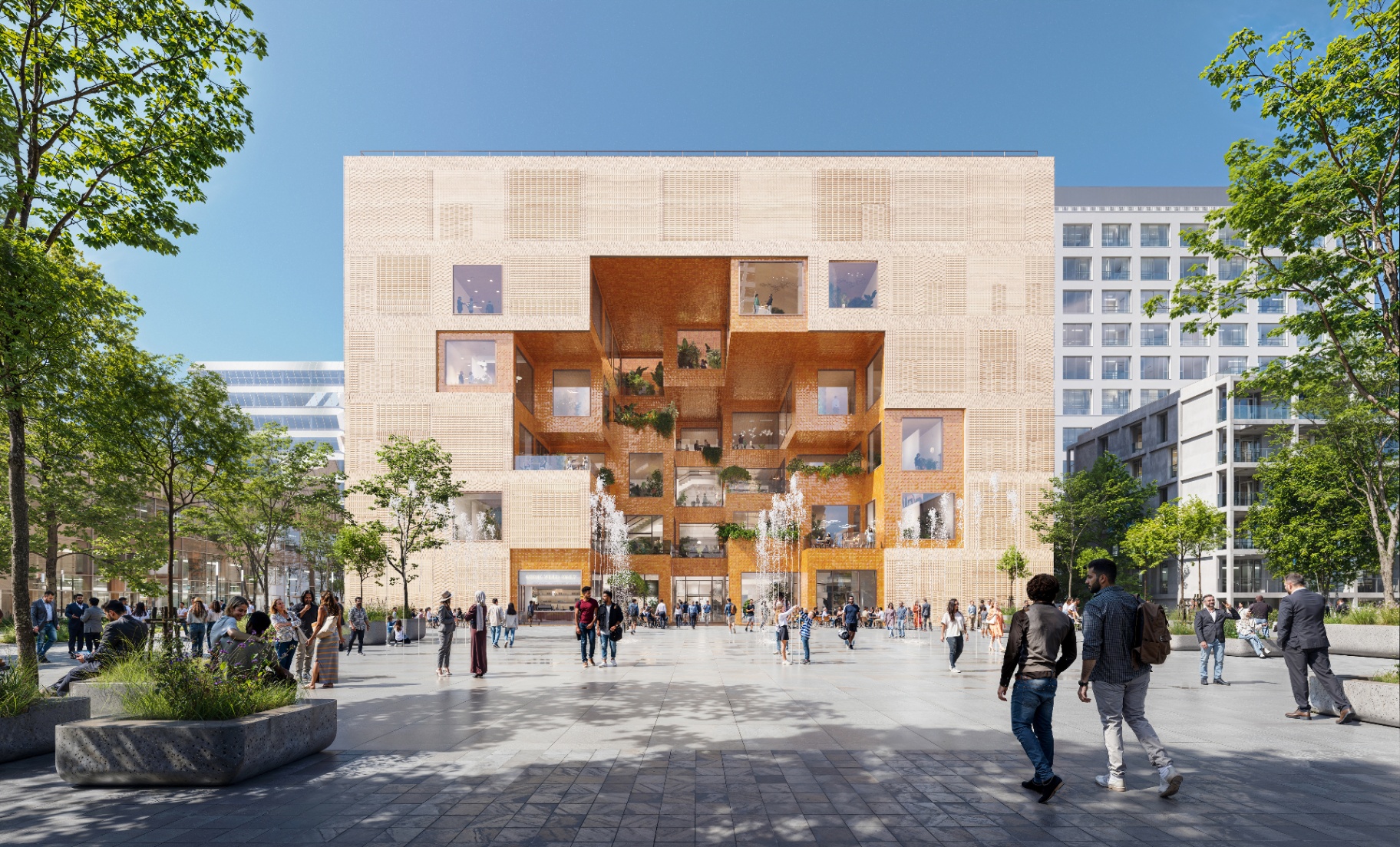 IPAI Campus – Restaurant Ost, ©IPAI/MVRDV