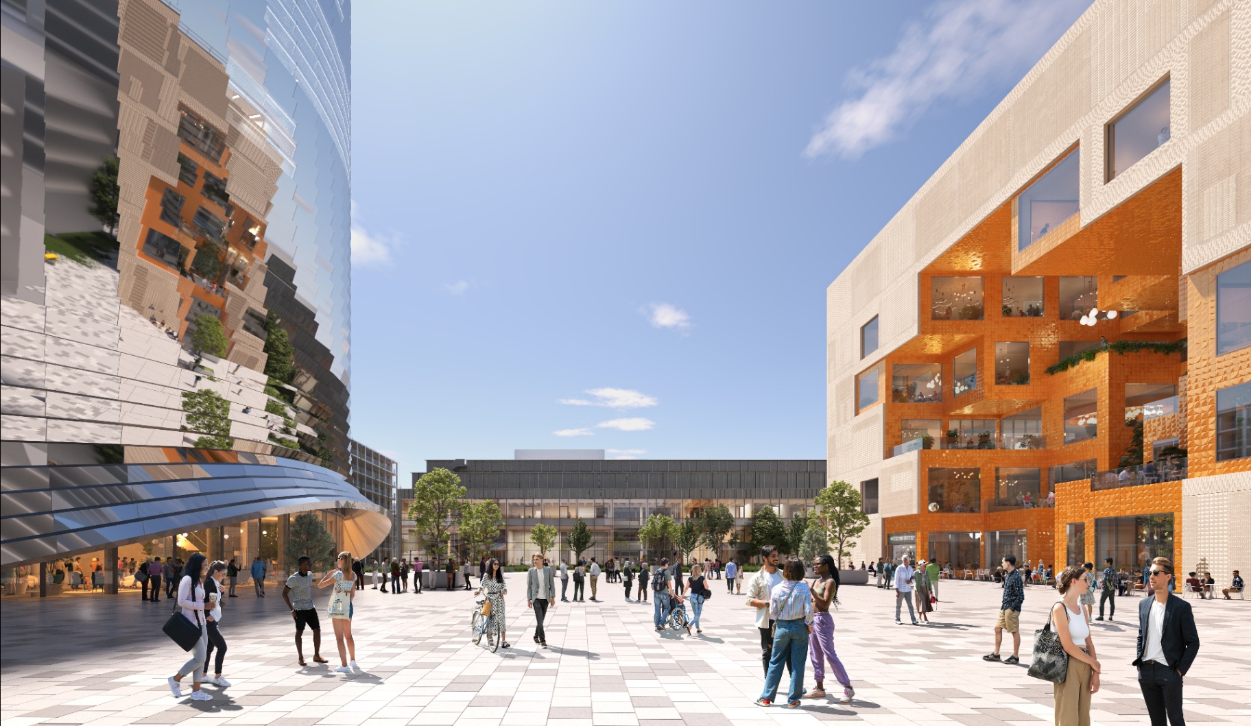 IPAI Campus – Piazza, ©IPAI/MVRDV